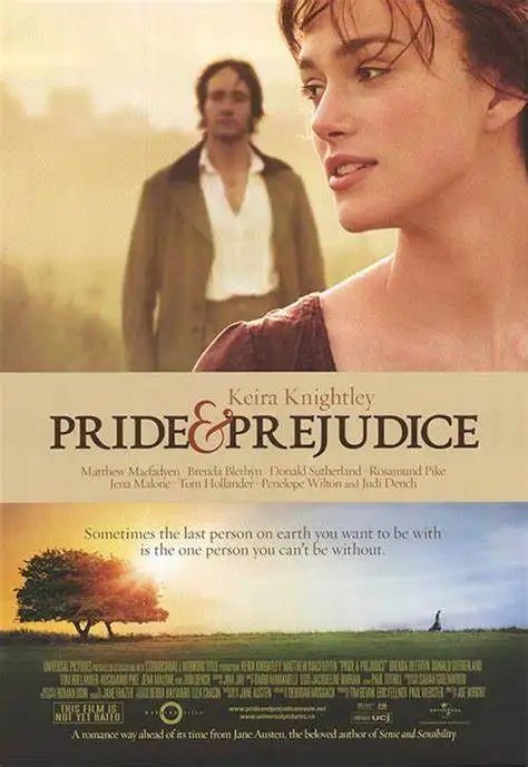 Hot Rare PRIDE AND PREJUDICE Movie Art SILK POSTER Wall Art Home Decorative painting