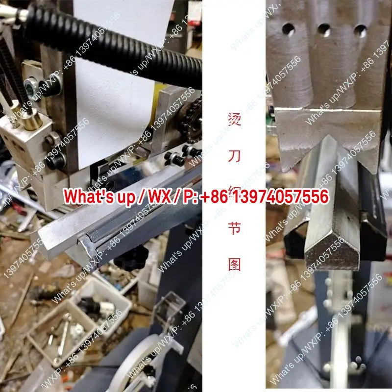 TJ-40 Angle Sticking Machine Semi-automatic Carton, Hard Box Rapid Prototyping Angle Sticking Machine Angle Beater