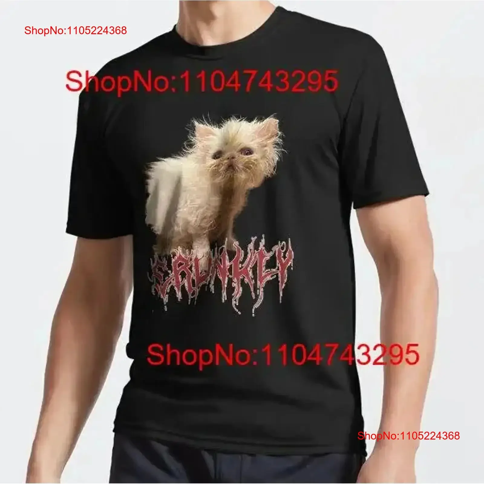 الأكثر شعبية Scrunkly Wisp أفضل فكرة تصميم القط نشط تي شيرت خمر غسلها أوم لينة أنيقة تنفس تنوعا خمر