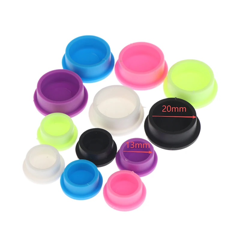 12Pcs Removable Caps for 3ml/5ml Insulin Bottles Glass Vials, Leakproof Dustproof Lids for Laboratory Scientific Sample Storage