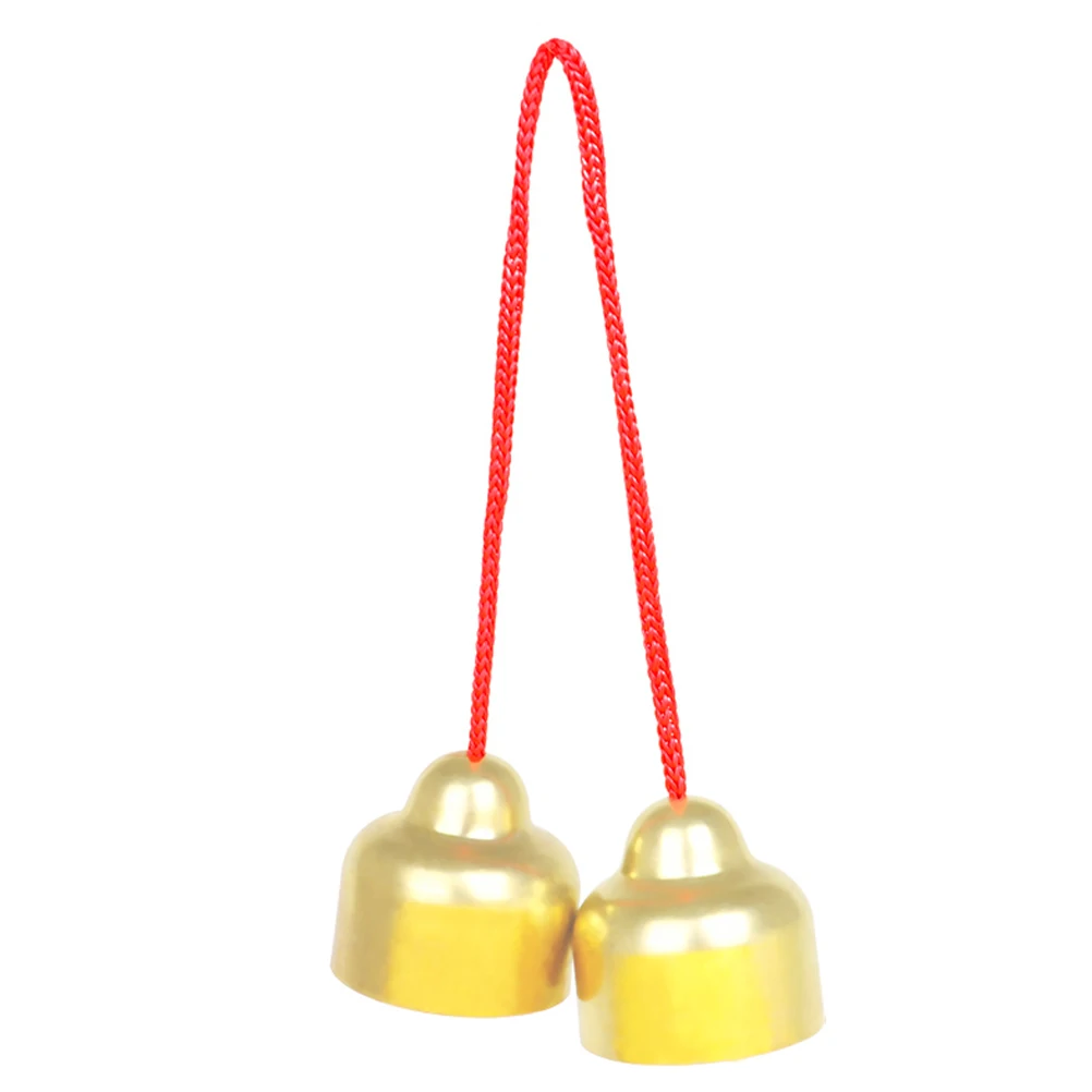 Giocattoli Piatti per dita a mano retrò Campane Strumenti musicali Comodo percussioni in metallo per bambini