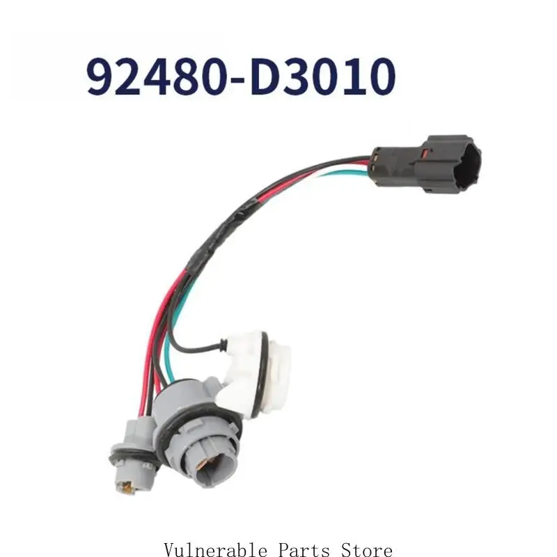 D0UC Tail Light Lamp Socket Harness Presaction Laillight Socket Socket Auto Auto Aportory Easy For 2016-2018