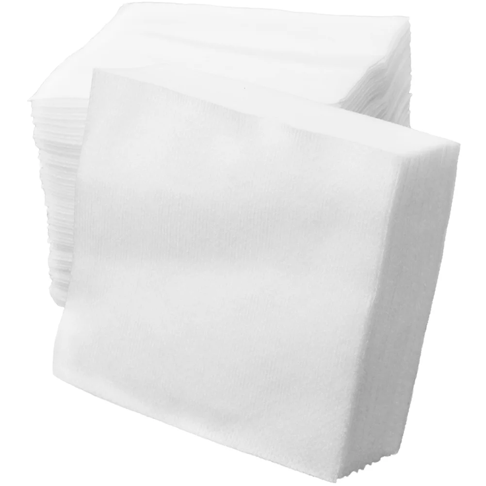 500 قطعة من وسادات مسح المكياج النسائية للاستعمال مرة واحدة، منشفة تنظيف غير منسوجة لإزالة المكياج السريع، وسادات تنظيف الوجه الشخصية