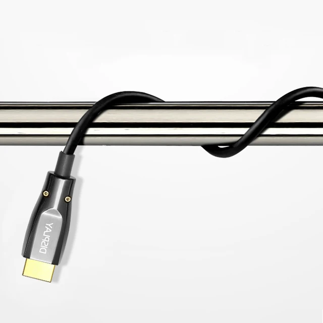 100M Long Life Outdoor Steel Armored Cable Fiber Optic HDMI 4K With Patent Support 4K HDCP 2.2 3D