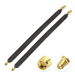 1pcs Flat Window/Door Pass Through RF Coaxial Cable Feed Thru SMA Male TO Female Extension for Helium Miner LoRa Antenna