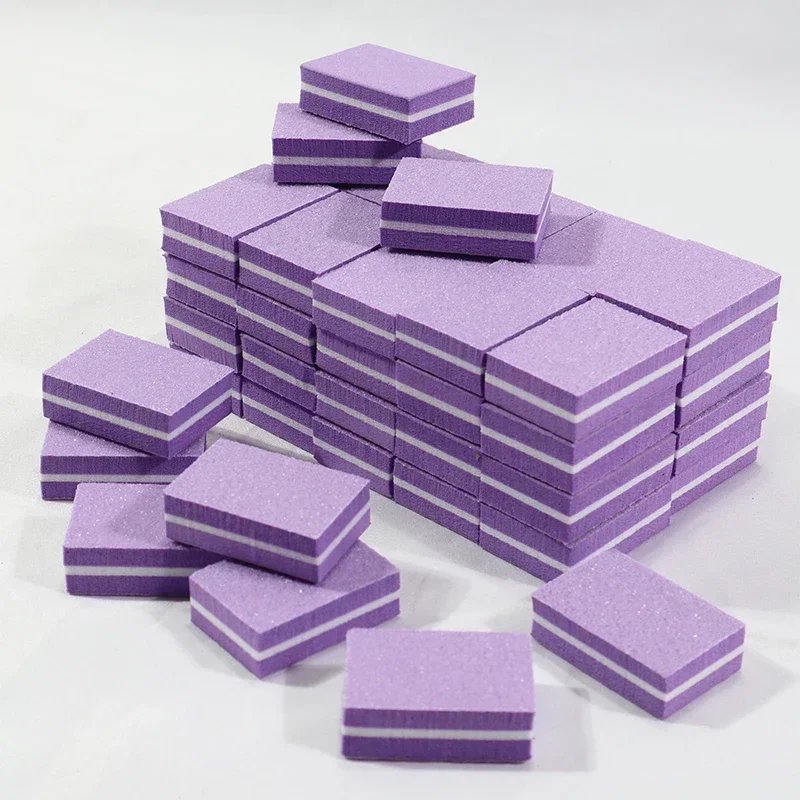 10-100 piezas de bloques de limas mini para pulir, cuidado de pedicura, buffer de uñas, herramientas de manicura y pedicura, nuevo accesorio para uñas 3