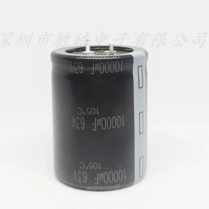 (1 PCS) 63V10000uF Electrolytic Capacitor ปริมาณ: 30x50 มม. คุณภาพสูง Hard ฟุต