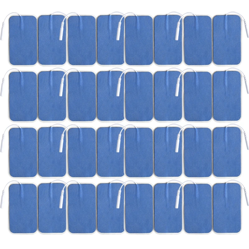 50/100pcs 5x9cm Tens Electrode Pads Physiotherapy Accessories EMS Muscle Stimulator Patch Replacement Pads Body Massager