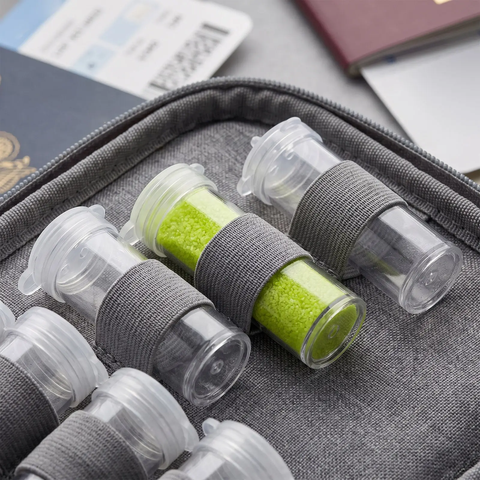 10pcs 5g Clear Mini Spice Jar Seasoning Bottles Empty Condiment Storage Container BBQ Salt Shaker Kitchen Cooking Tool