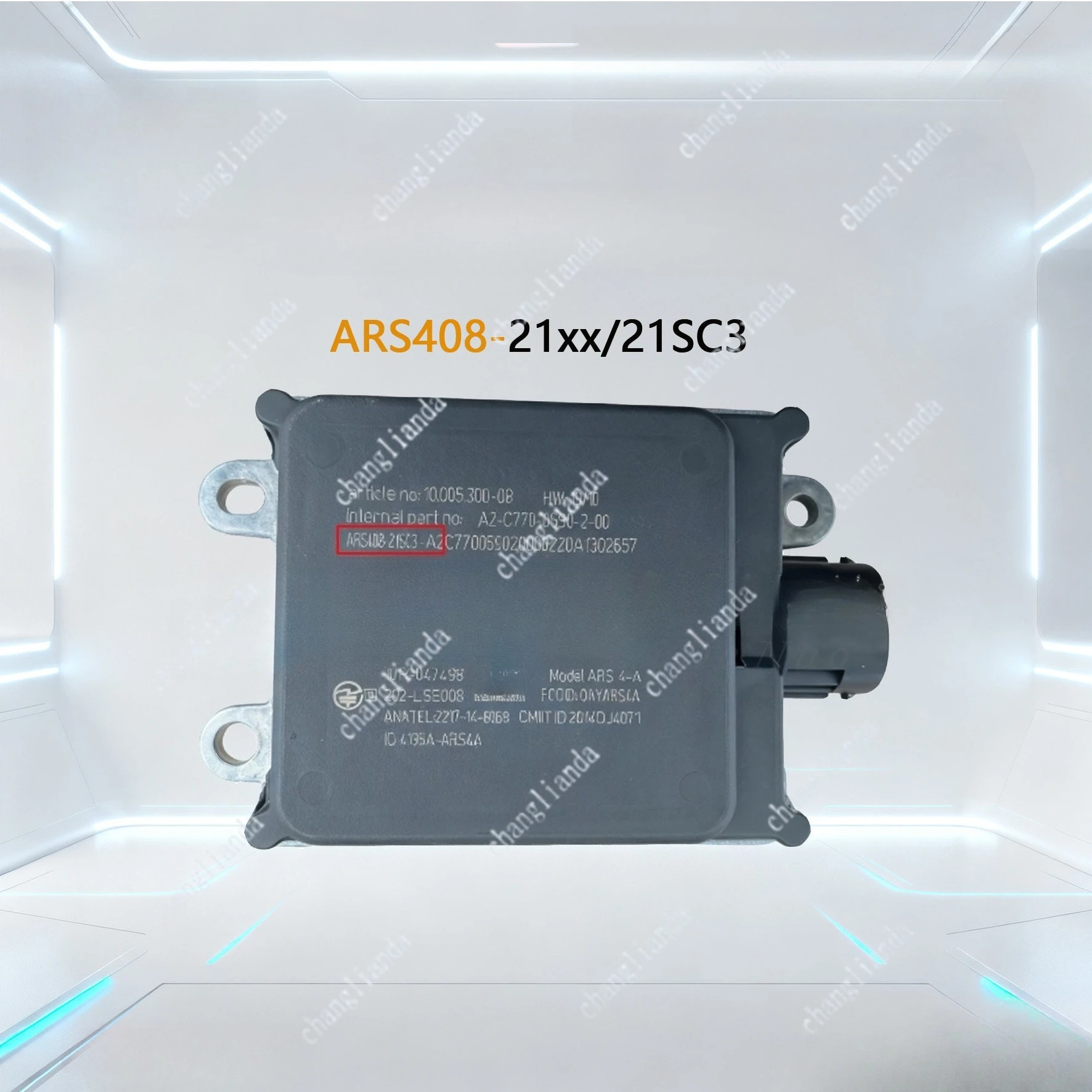 ARS408-21SC3 Millimeter Wave  Continental  77GHz Radar ROS Test Demo Upper Computer Software