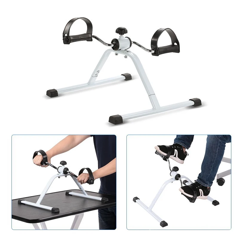 Factory Price Folding Adjustable Fitness Rehab Equipment Exercise Bike Arm Pedal Exerciser for Office 2025