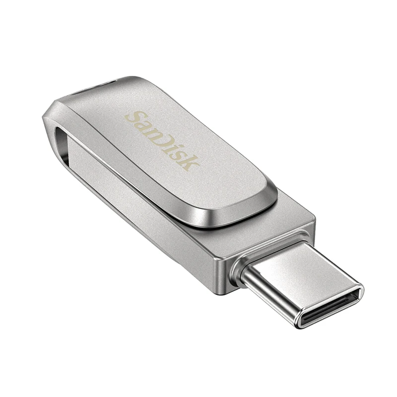 SanDisk SDDDC4 Ultra Luxe USB 3.1 Flash Drive 512GB Type C 256GB Dual Pendrive 128GB 64GB 32GB Metal Type A OTG Flash Drive