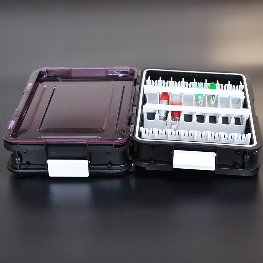 Fishing Trips Bait Storage Case Compartmentalized Storage Double-Sided Design Accessories For Handmade Projects