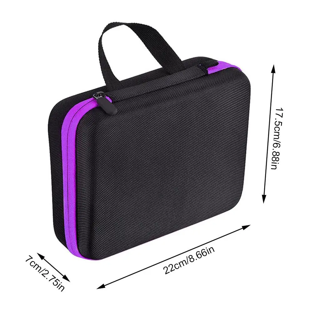 น้ํามันหอมระเหย 5 ml/10 ml น้ํามันหอมระเหยกระเป๋าเดินทางแบบพกพากระเป๋าถือยาทาเล็บกระเป๋า