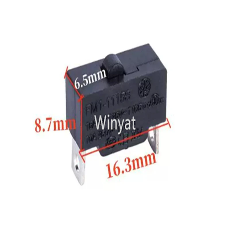 2pcs FM1-1115 Mini Micro Switch FM1 1115 switch FM1-1115S Travel Limit Push-button switches