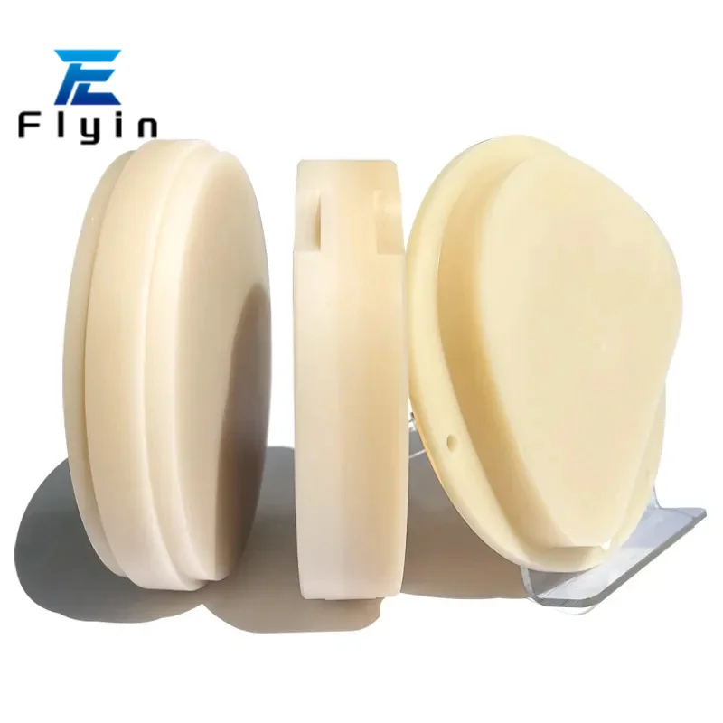 

Flyin Dental 98mm 95mm AG PMMA Blocks Manufacture of Dental Consumables Temporary Crown Full Dentures Dental CAD CAM Pmma Disc