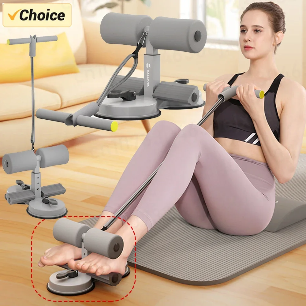 Abdominal Exerciser with 2 Suction Cups Self-Suction Abs Machine 3 Gear  Abdominal Contraction Exercised Stomach Thigh Legs Maap