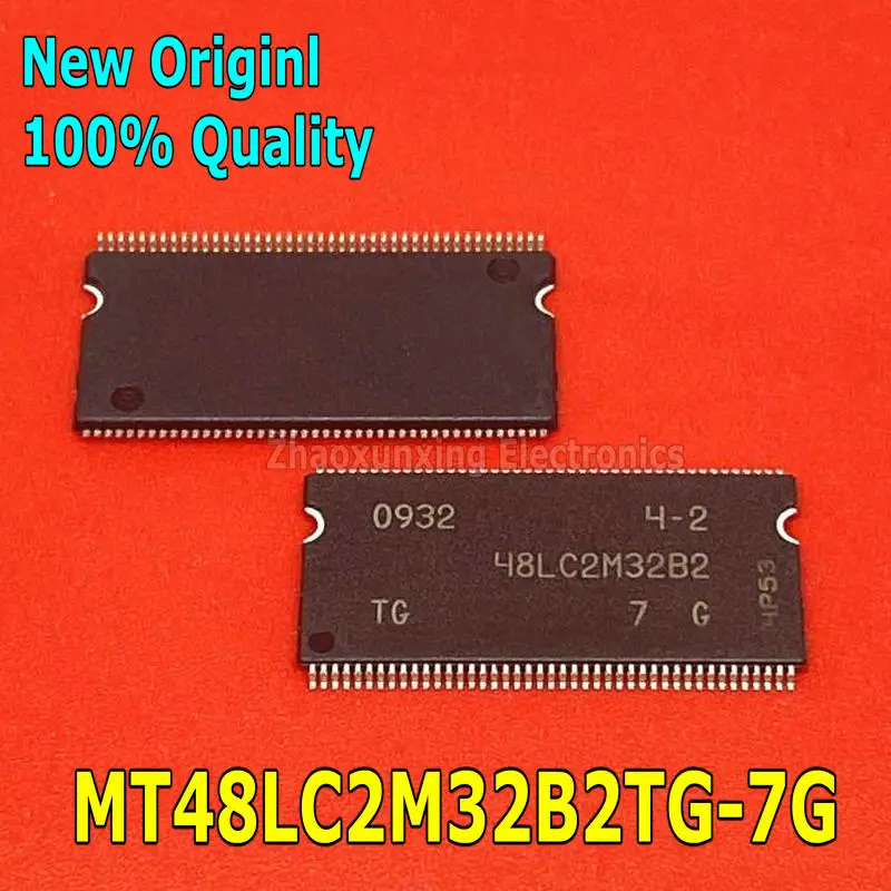5~10PCS   New    MT48LC2M32B2TG-7G    48LC2M32B2     TSOP-86    Chipset