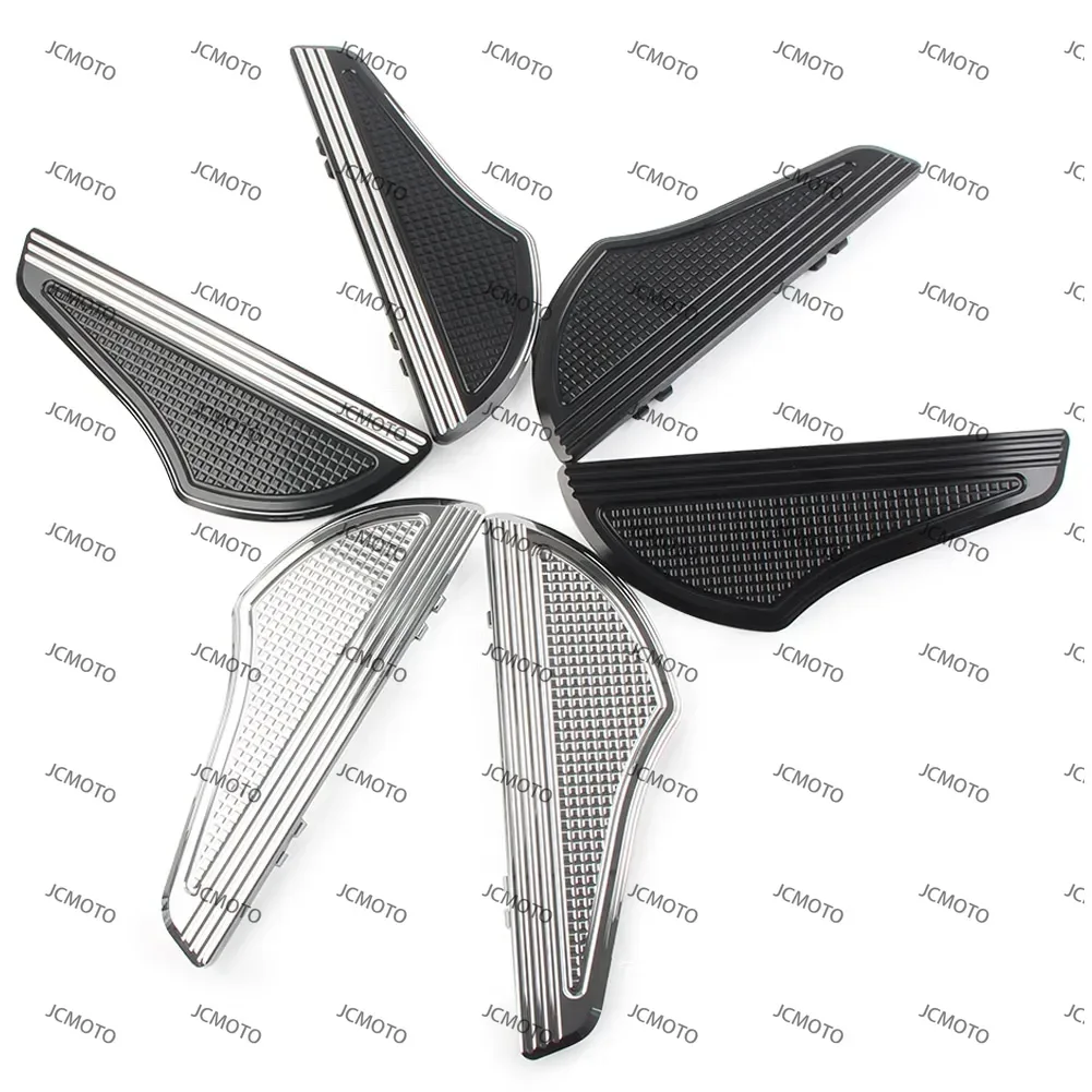 

2Pcs For Harley Davidson Dyna Touring Softail Motorcycle Non-Slip Front Floorboards Foot Peg Rest