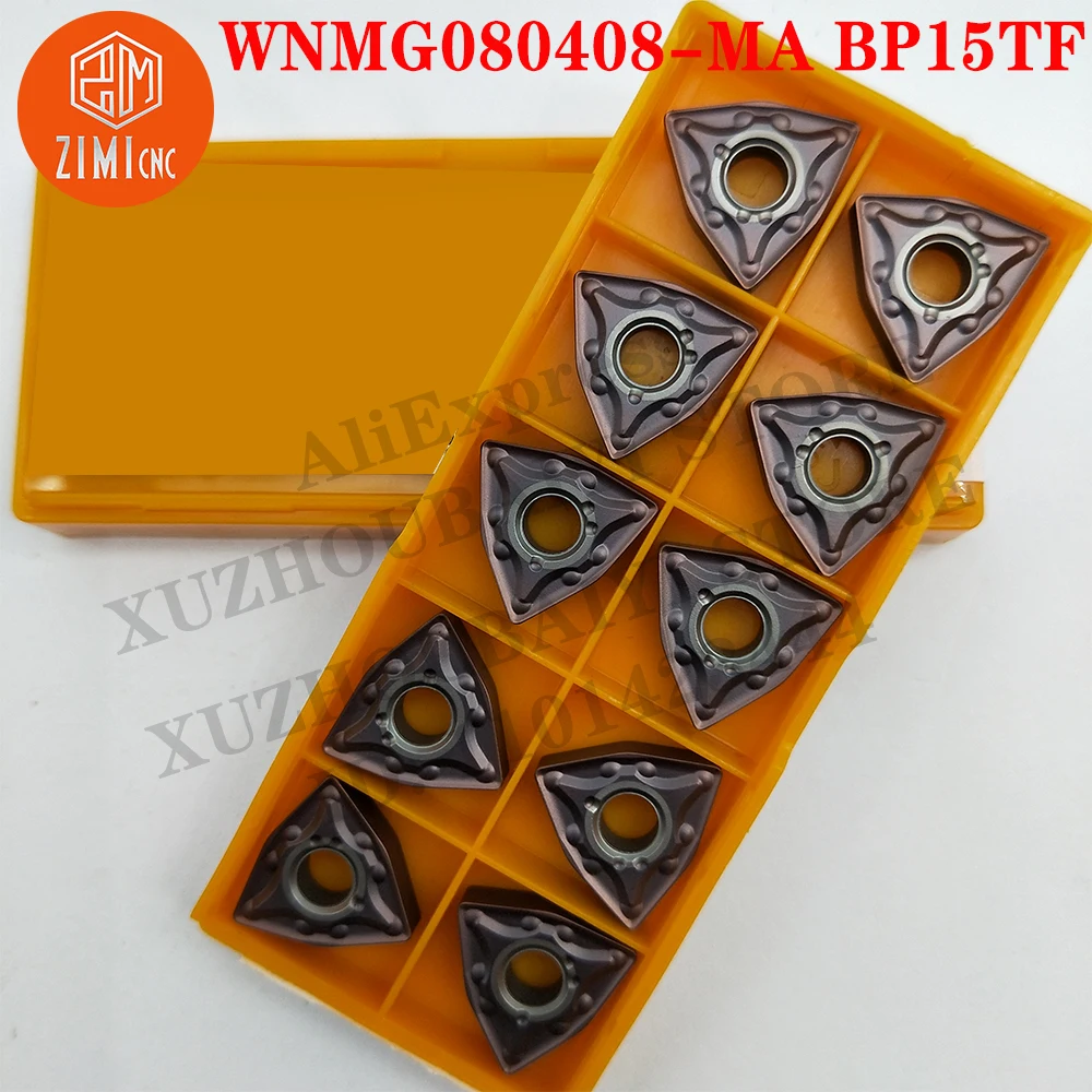WNMG080408-MA BP15TF WNMG 080408-MA Carbide Inserts Turning Inserts CNC cutting Tools metal lathe mechanical Cutter Lathe Blades