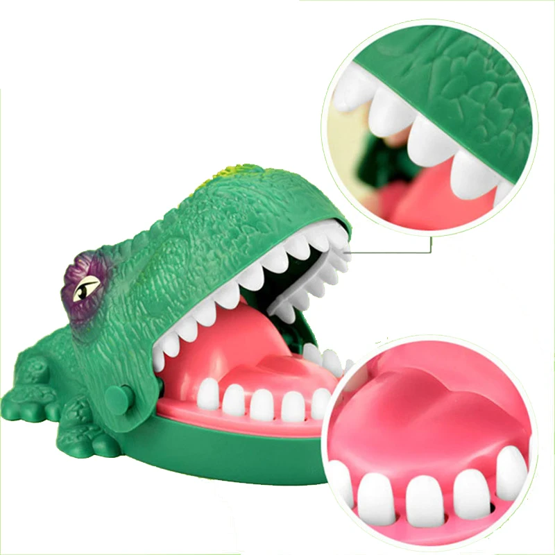 Dinosaur Teeth Toys for Children, Dino Biting Finger, Jogos de dentista, Engraçado para festa, Descompressão, Luck Prank, Presentes infantis