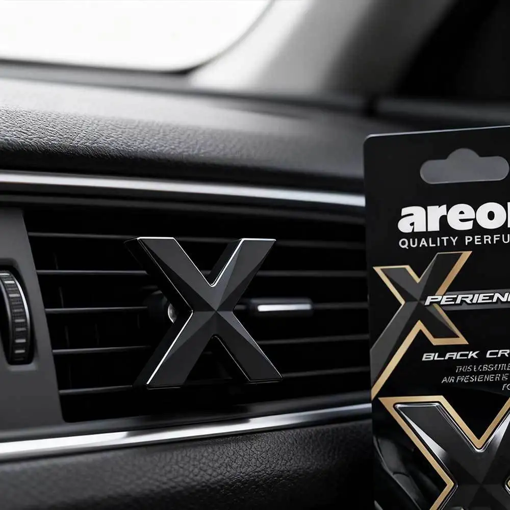Elegant Vent Clip Air Freshener for Car, Long-Lasting Black Crystal Perfume Aroma Keeps Your Car Smelling Fresh view 3