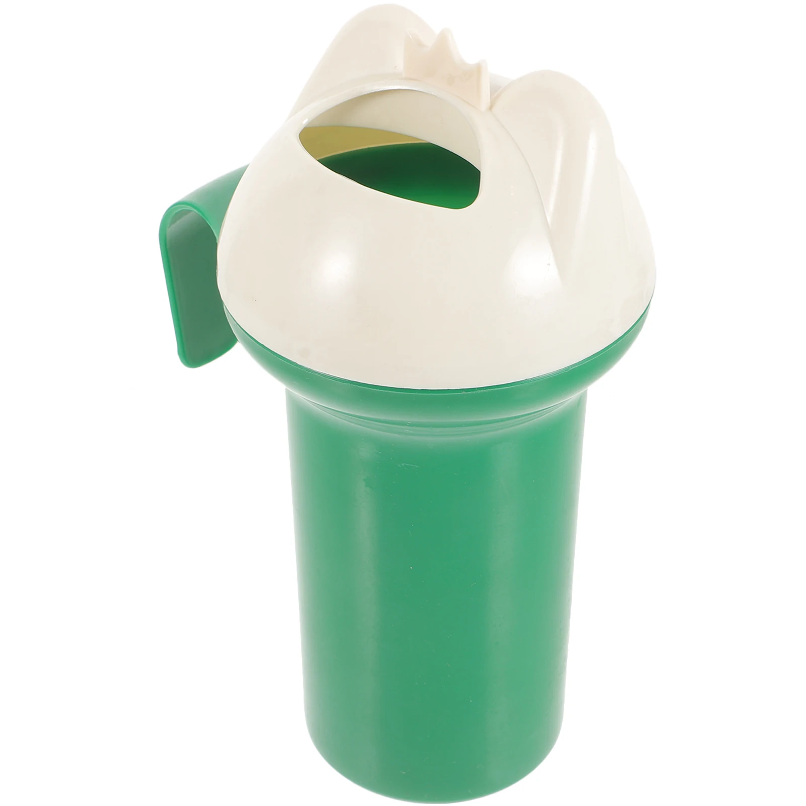 مغرفة استحمام للأطفال، كوب شطف بالشامبو، مغرفة استحمام على طراز الرسوم المتحركة الخضراء لغسل الشعر، حماية العيون، ملعقة استحمام للأطفال #1