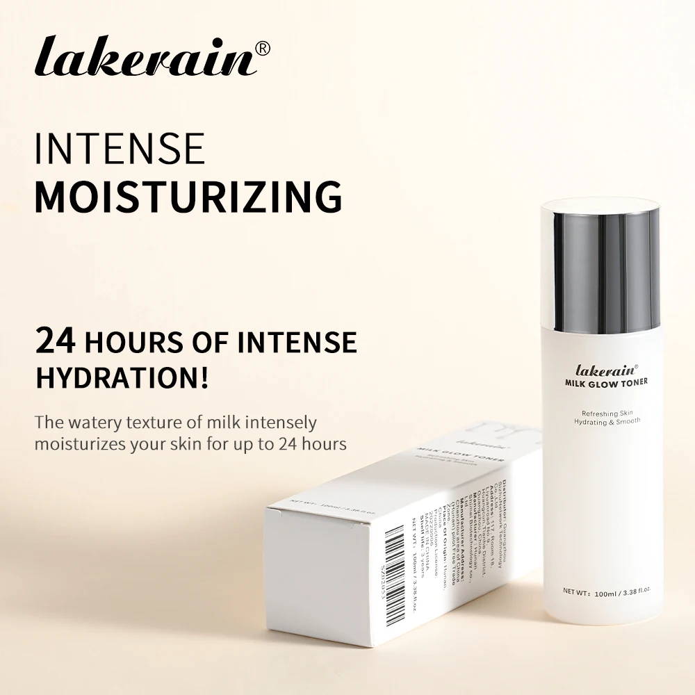 100 مللي تونر توهج الحليب اشراق تونر البشرة يرطب قوي يخفف الجلد الجاف والمتعب أقفال الرطوبة الجلد الحبر ماكياج #5