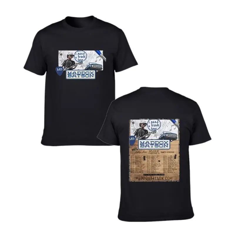 Maddox Batson I Need A Truck Tour Merch Shirt with Date & City for Women Men