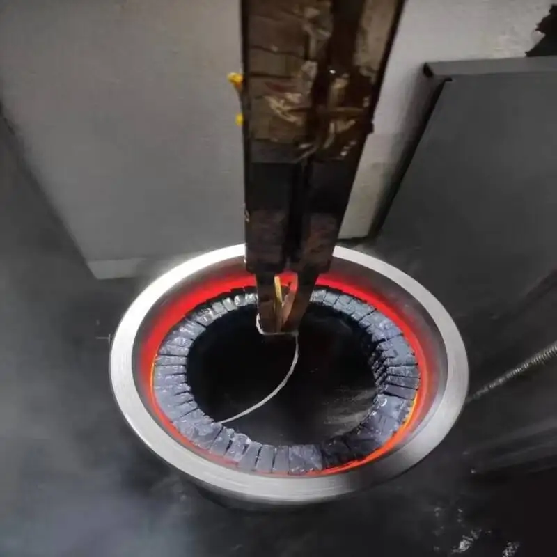 

Customized 50Kw Super Audio Frequency Device 2025 New Gold Smelting Hine Industrial Furnaces 380V Induction Heating