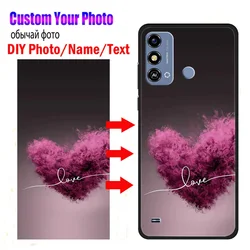 DIY Personalized Photo Custom Cover for ZTE Blade A53 A52 Lite Phone Cases DIY Picture Design For ZTE Blade A72 5G A31 Case LOGO