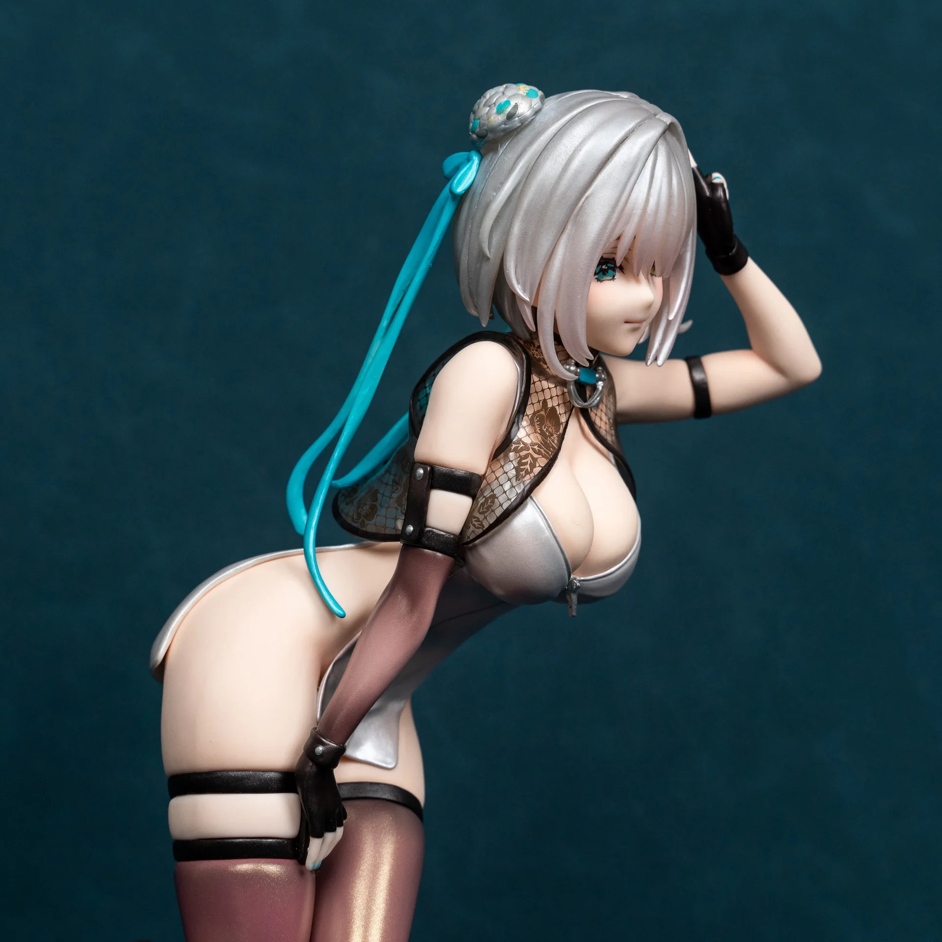 1/6 figura nativa foguete menino dsmile meyer meimei cheongsam anime menina figura de ação pvc brinquedo estátua sexy coleção modelo boneca