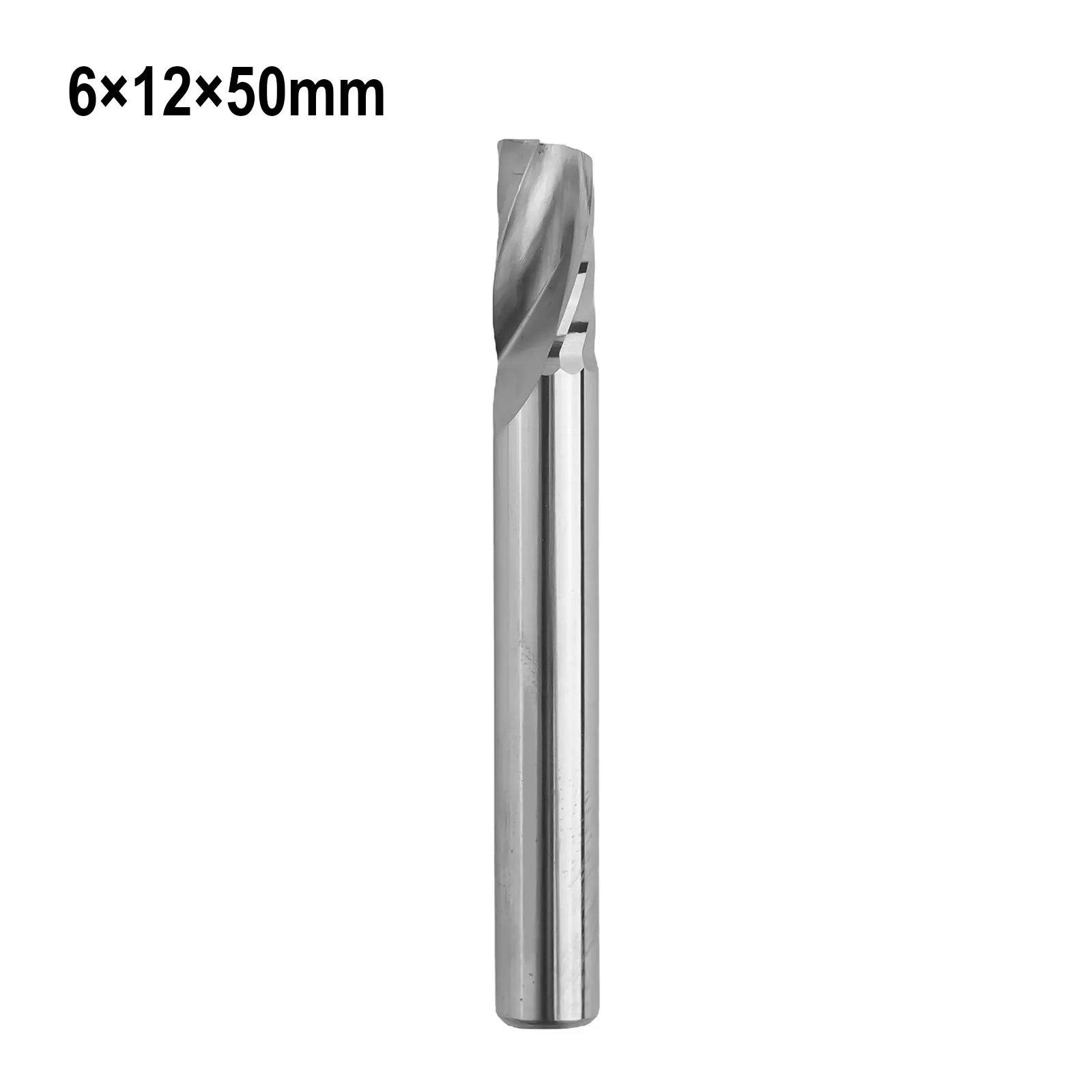 6mm Standard Shank End Mill Single Flute End Mill Single Flute MDF PVC Cuttingacrylic Density Board Practical New