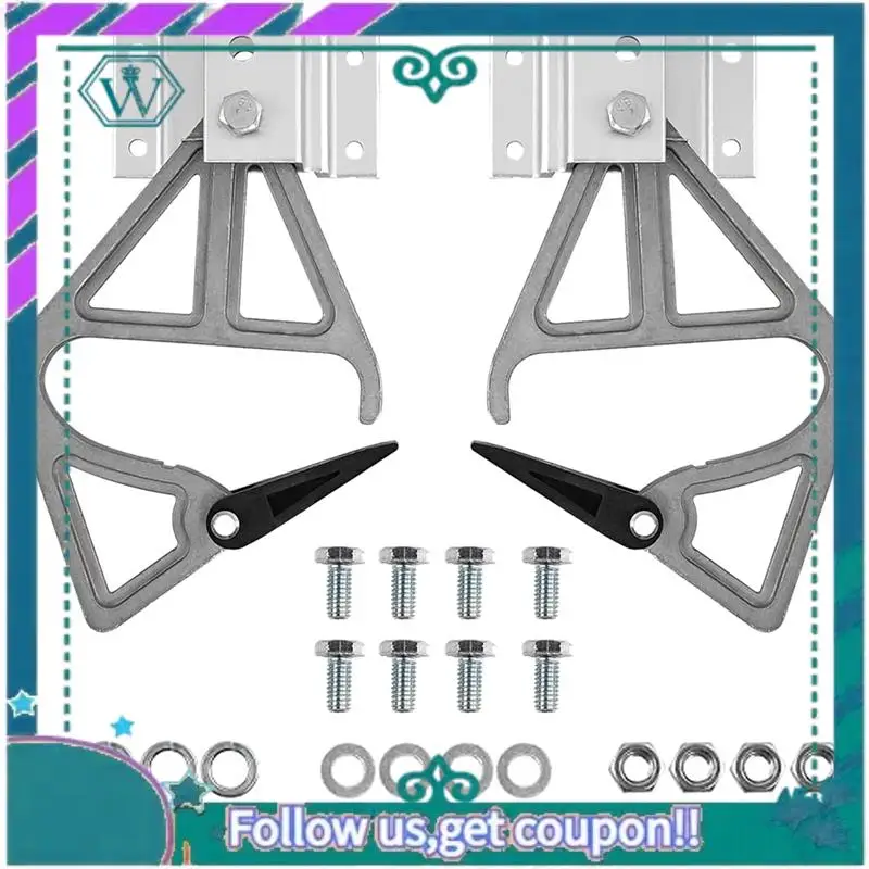 

AA92-2 шт. замки для удлинительной лестницы, как показано на рисунке, аксессуары для удлинительной лестницы, совместимые с Werner, подходят для замка 28-11 Rung