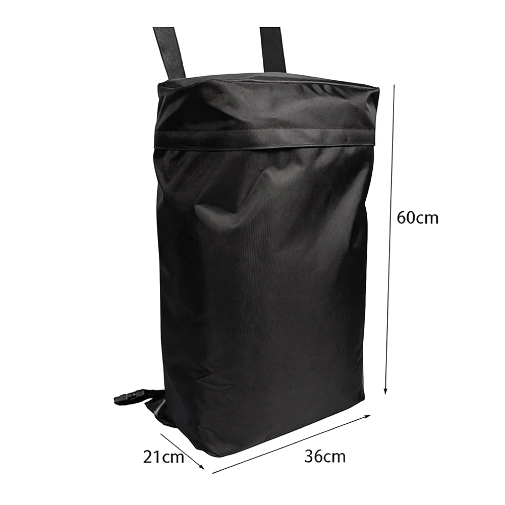 Oxford Cloth For SUV Spare Tire Hanging Bag - Compact Travel Storage for Trash Gear or Dirty Clothing 36x21x60cm