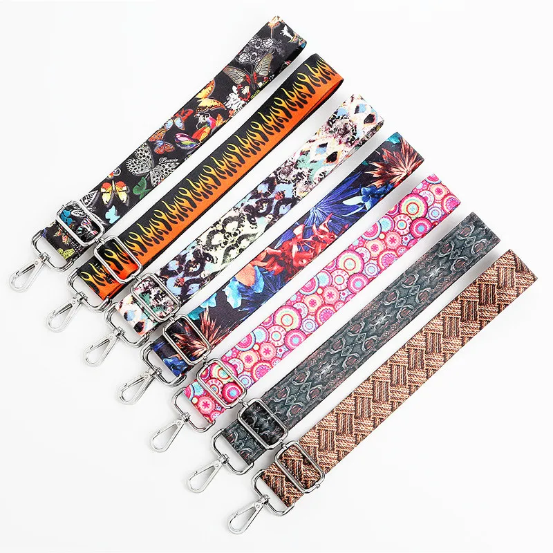 IKE MARTI 80/140cm Colorful Bag Strap For Handbag Shoulder Messenger Crossbody Bag Strap 3.8cm Women Purse Belt For O Bag Straps