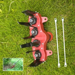 Grass Trimmer Steel Wire Wheel Garden Brush Lawn Mower Cutter Blade Garden Head Brush Garden Yard Grass Cutter Tools