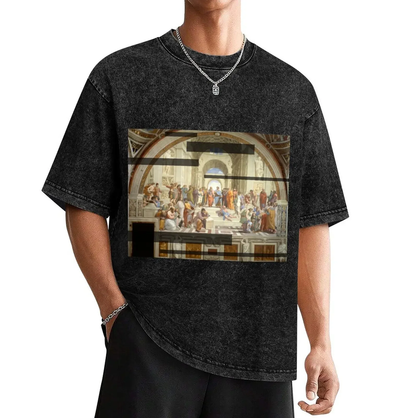 The School of Athens Modernized T-Shirt boys animal print hippie clothes customizeds sweat shirts, men