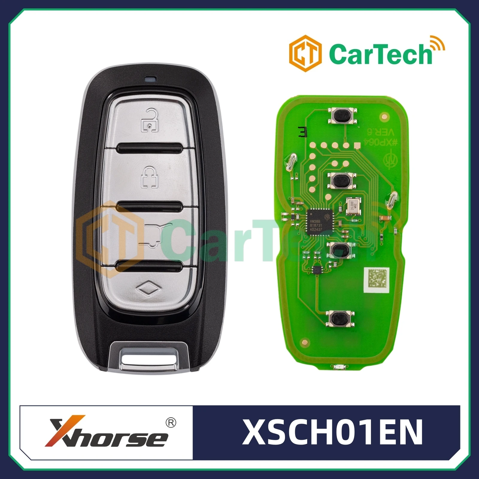 

1 PCS Xhorse XM38 Universal Smart Key XSCH01EN For Chrysler Style