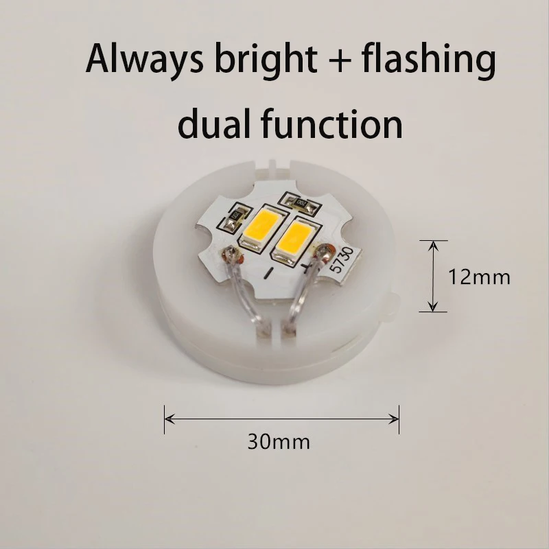 Night  Unplugged Wireless Integrated Flashing Electronic  Mini Small Source DIY Strobe Light Portable Battery Life