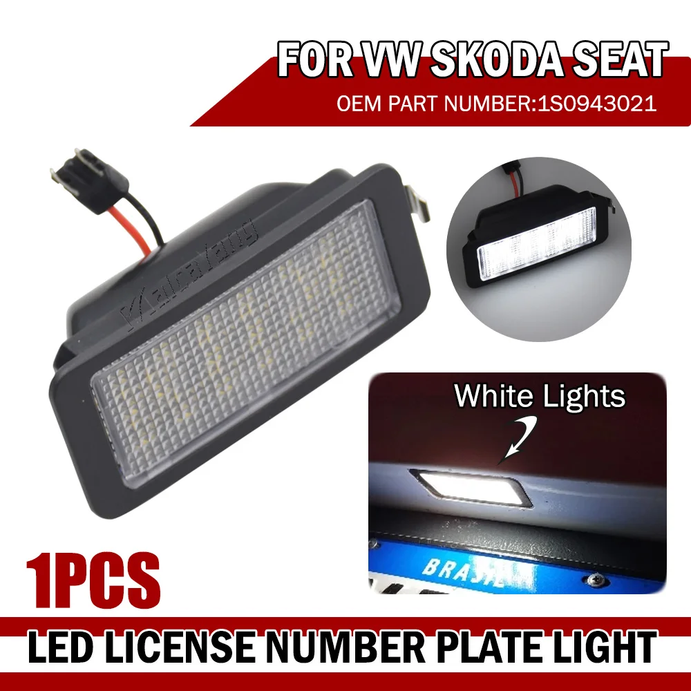 

Светодиодная подсветка номерного знака Canbus 1X для Volkswagen VW вверх!/э-уп! Skoda Citigo/E-Citigo Seat Mii/e-Mii Seat Ibiza 6J