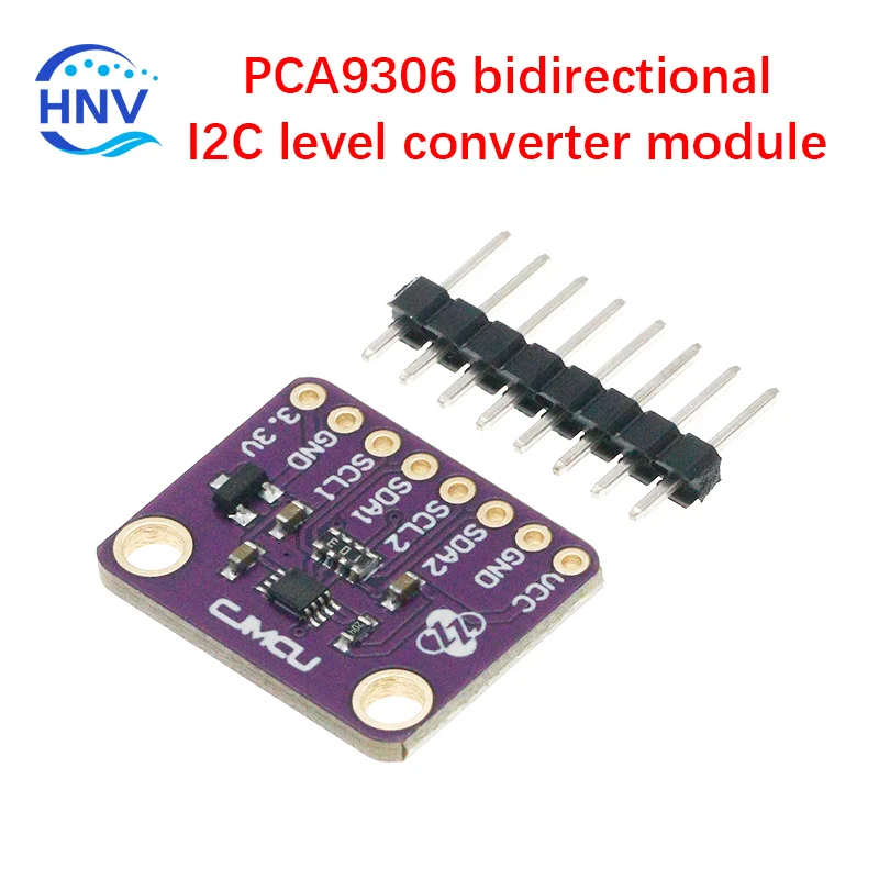 PCA9306 bidirectional I2C level converter module