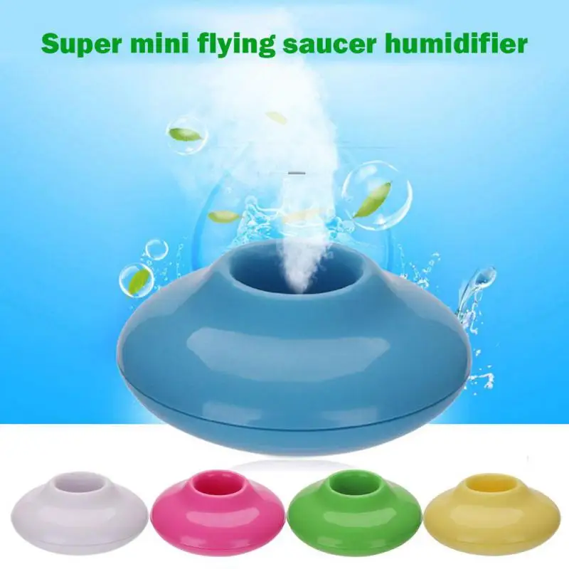 

Multifunctional Air Humidifier Mini Portable USB UFO Negative Ion Home Humidifier Air Purifier And Aroma Vapor Diffuser