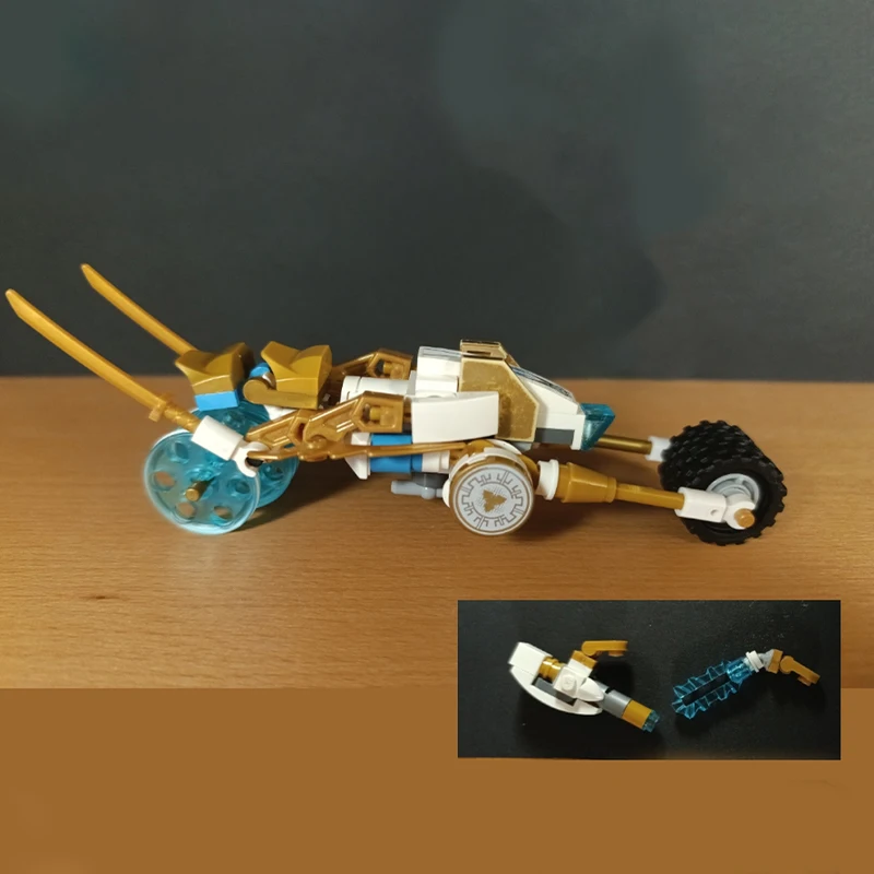 

110 шт. MOC Cybertronianes мотоцикл Alt Mode модель персонажа модульные строительные блоки DIY креативная сборка игрушки подарок