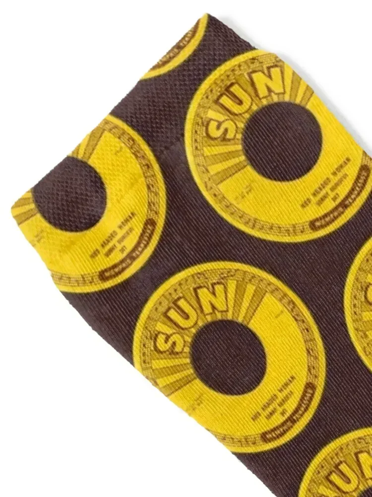 Sun Records 45 label Socks designer custom sports Hiking boots loose Men's Socks Luxury Women's