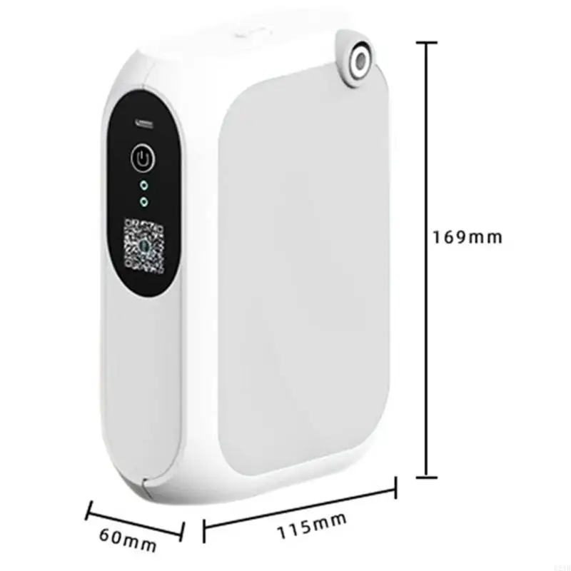 USB Recharging Oil Diffuser with Timer and Four Settings 140ml Large Capacity 100-200 Square Meters Coverage for Home 