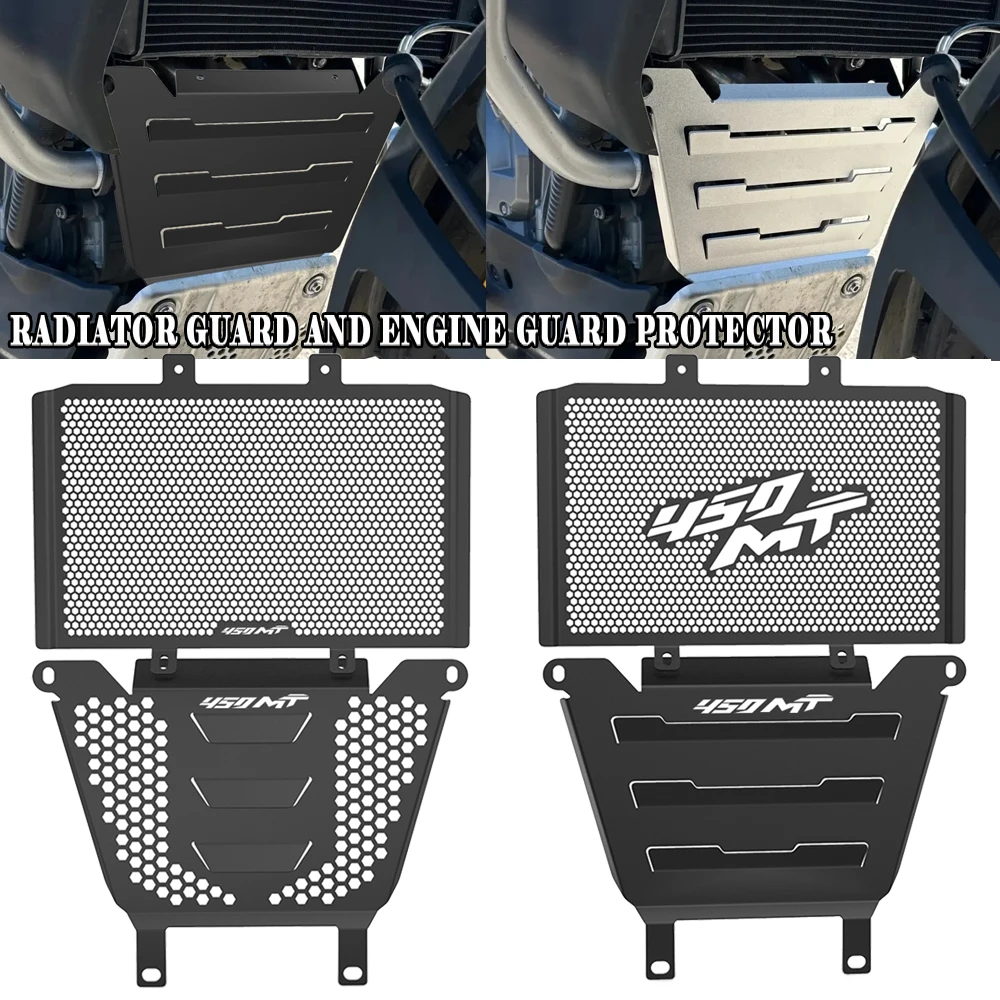 

For CFMOTO CF MOTO 450MT MT450 MT 450 MT 2024 2025 2026 Motorcycle Accessories Radiator Guard Protection Engine Cover Protector