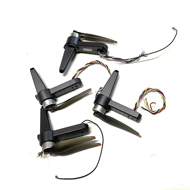 4PCS/ Full Set RG106 Drone Original Brushless Motor Arm AB Arm With Blade Propeller Maple Leaf Fan Wing for RG106 Pro Max RG106