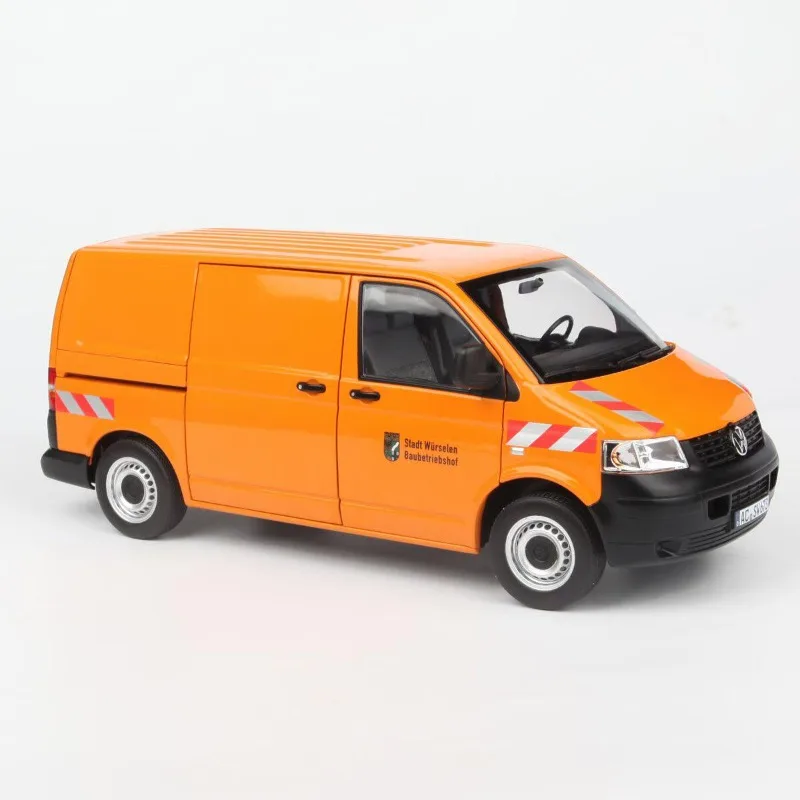 Diecast NOREV 1:18 VW T5 2003 German Municipal Alloy Car Model
