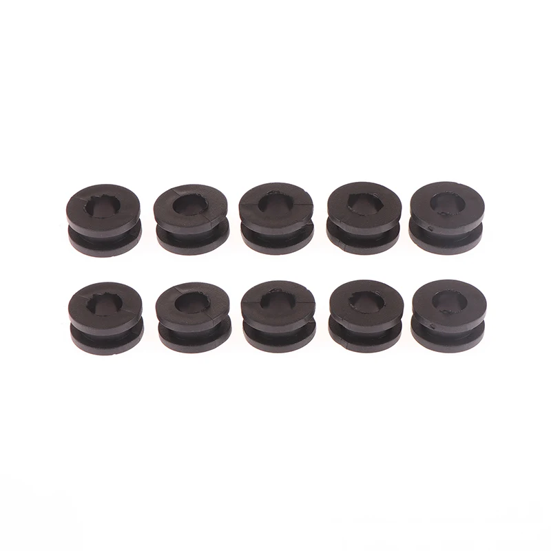 Innovative And Practical For     10PCS Motorcycle Side Cover Black Rubber Grommets Gasket Fairings